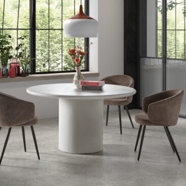 Tafel Moonskin rond