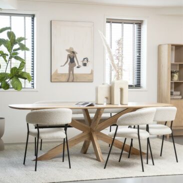 Tafel Nikki naturel