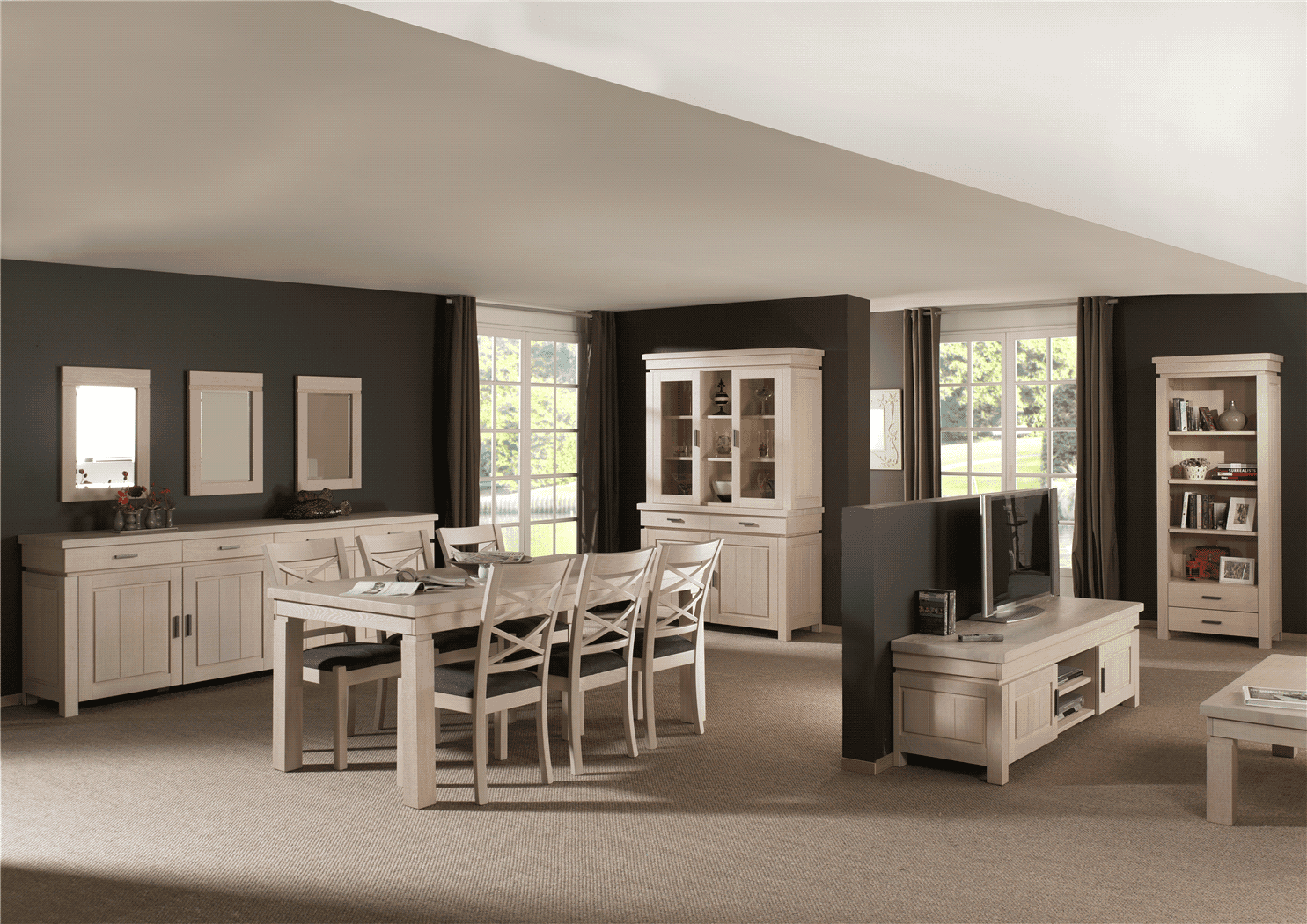 9604-KAPRUN-EETKAMER-THEUNS-LANDELIJK-KLASSIEK-EIK-WHITE-WASH-MEUBELEN-JONCKHEERE-WONEN-WOONKAMER